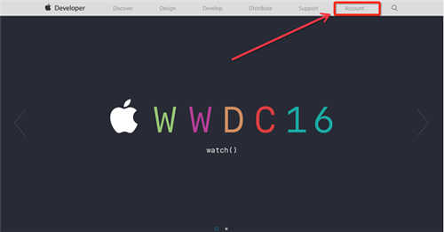苹果开发者官网01